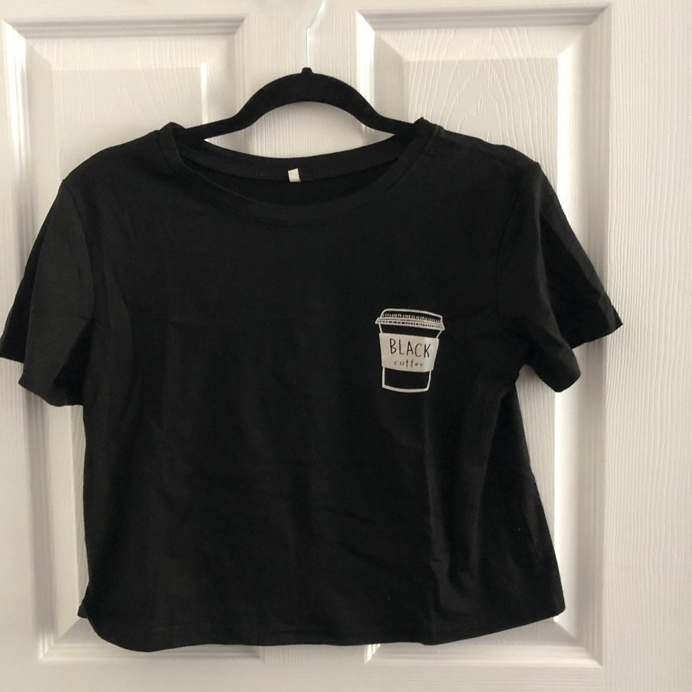 BUT FIRST COFFEE CROP TSHIRT